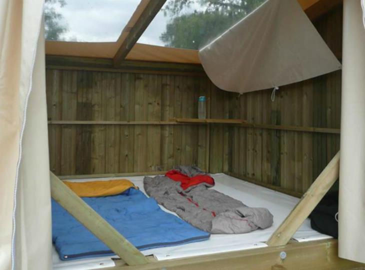 Camping Le Brochet Péronne Kamer foto
